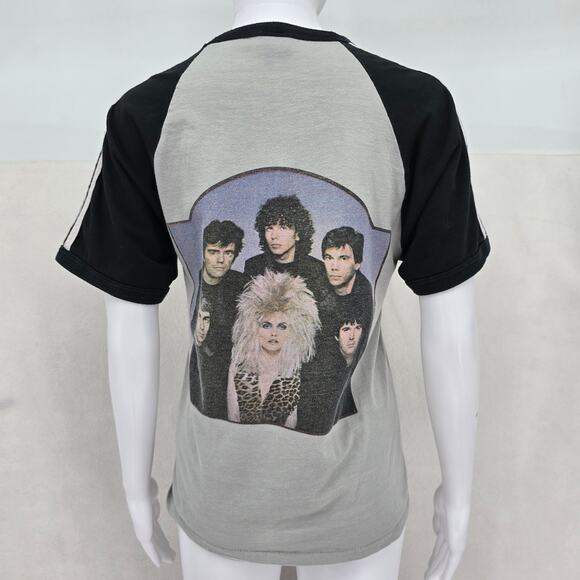 Blondie Vintage 1982 Tour Concert Tee Gray M - Picture 2 of 6